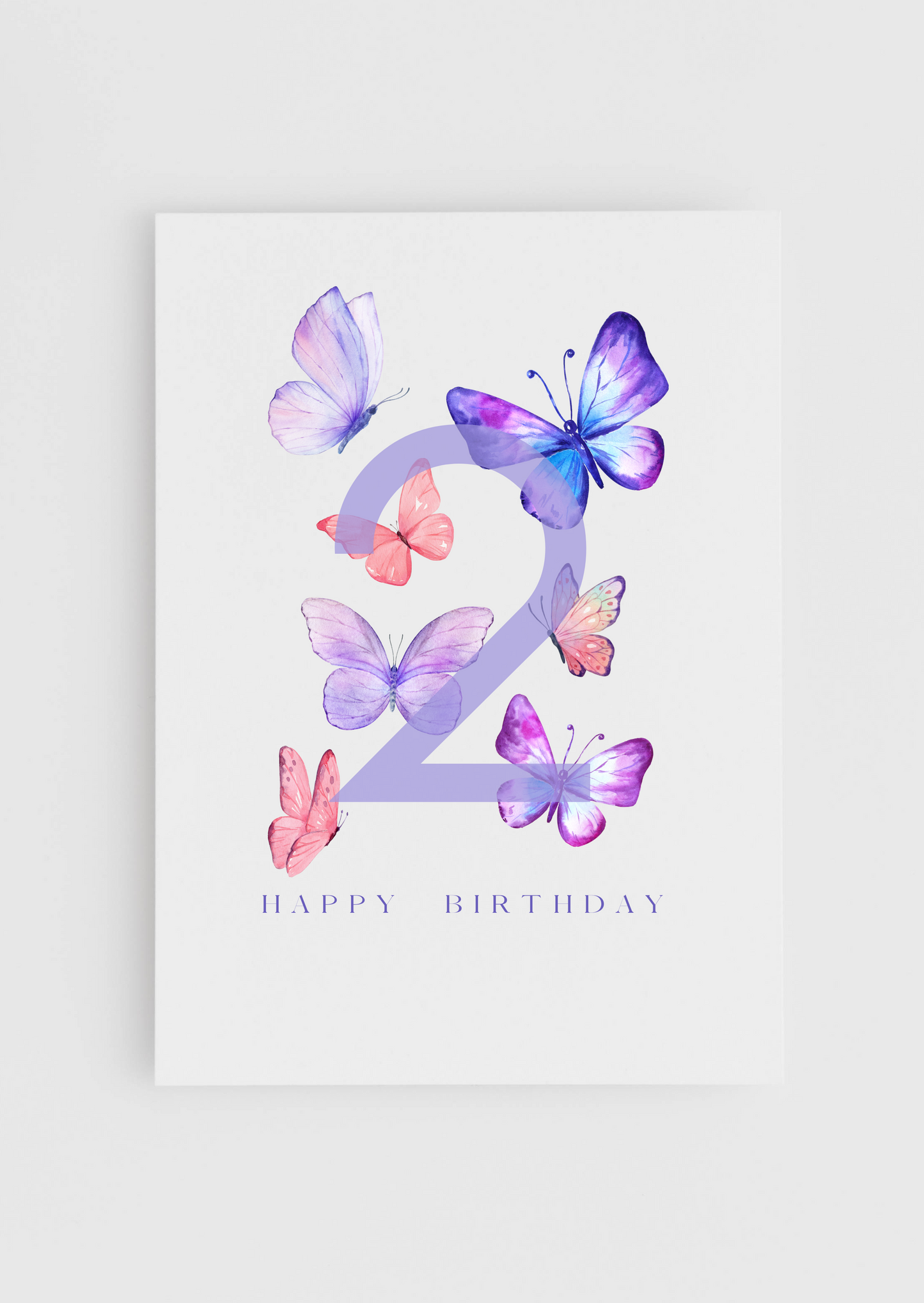 Birthday - Butterflies A6