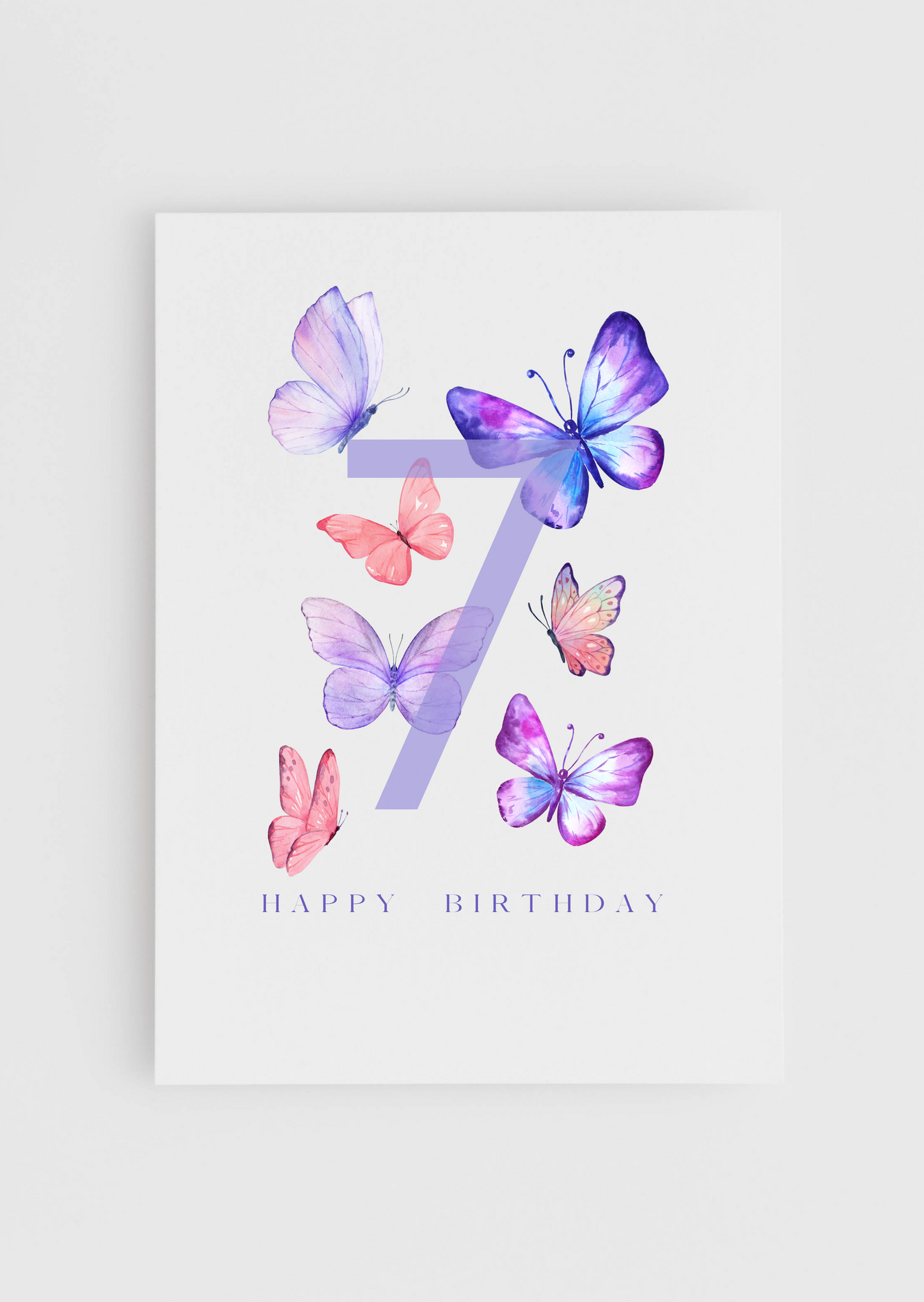 Birthday - Butterflies A6