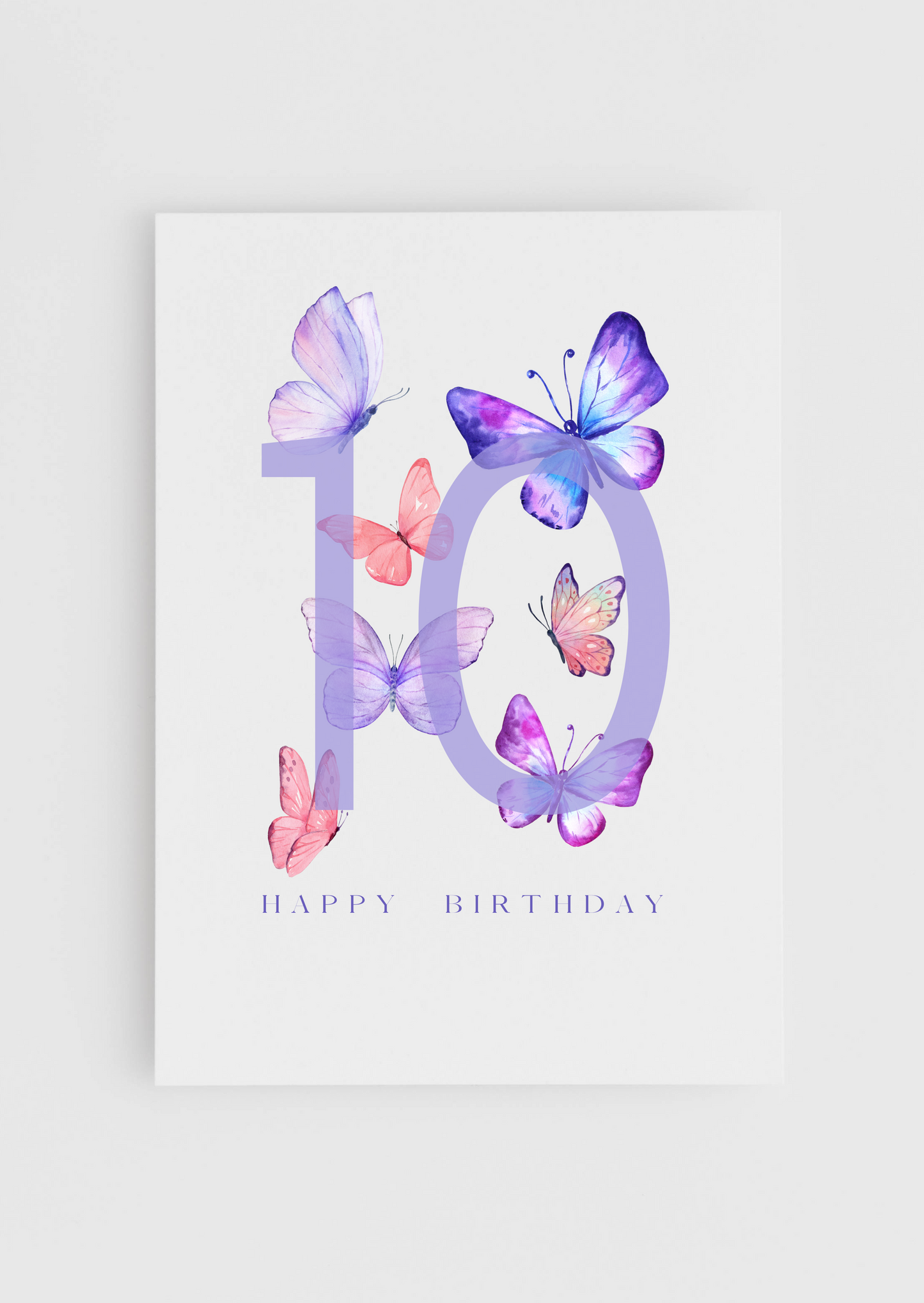 Birthday - Butterflies A6