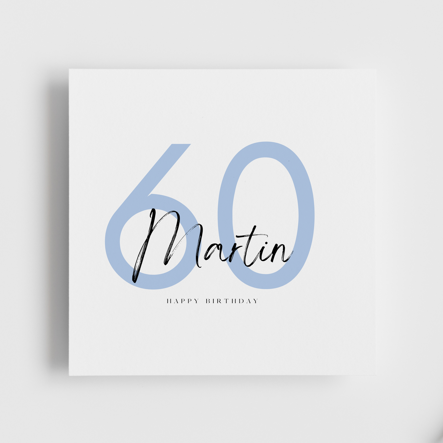 60th Birthday - Personalised