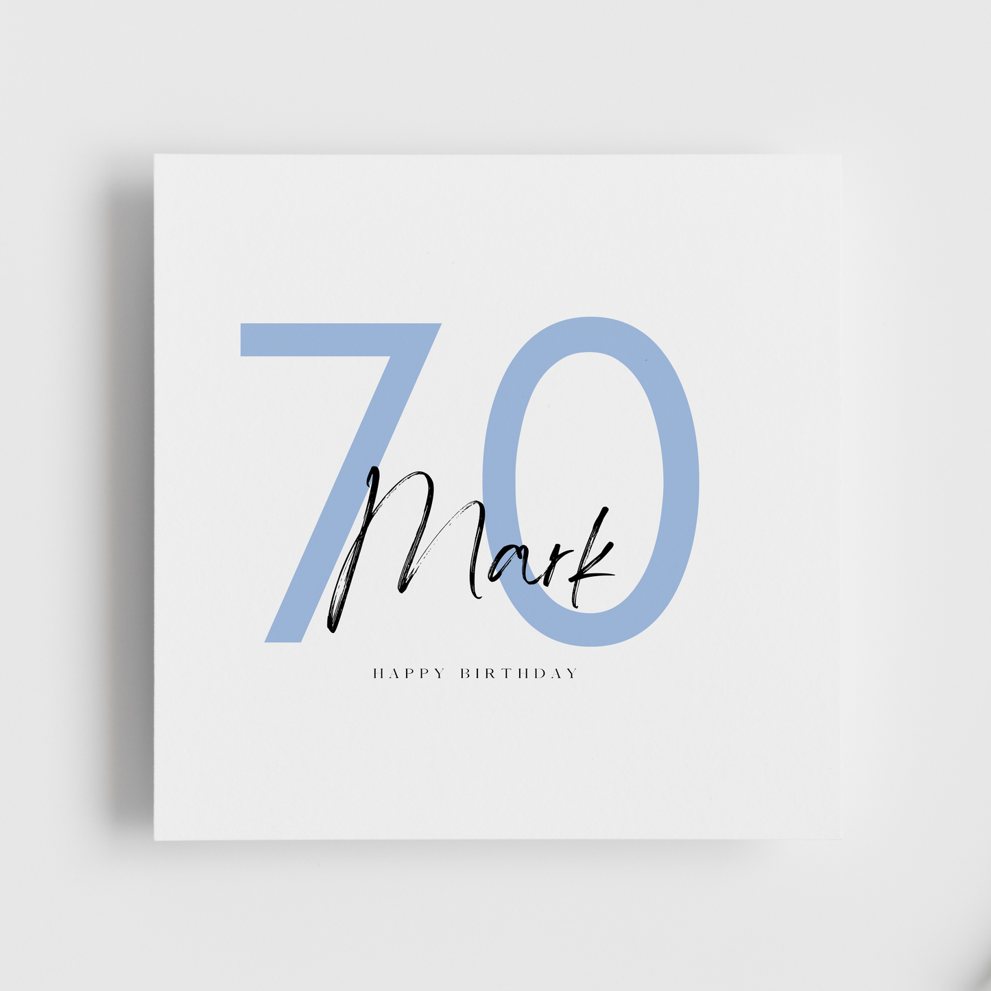 70th Birthday - Personalised
