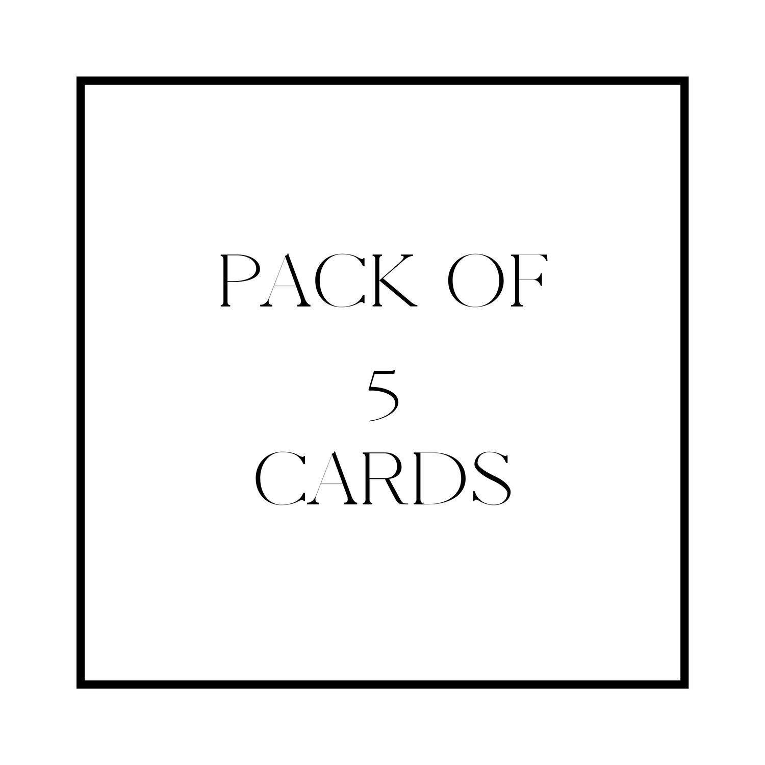PACK OF 5