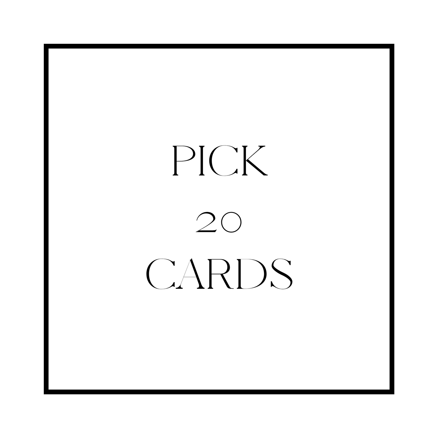 PICK 20