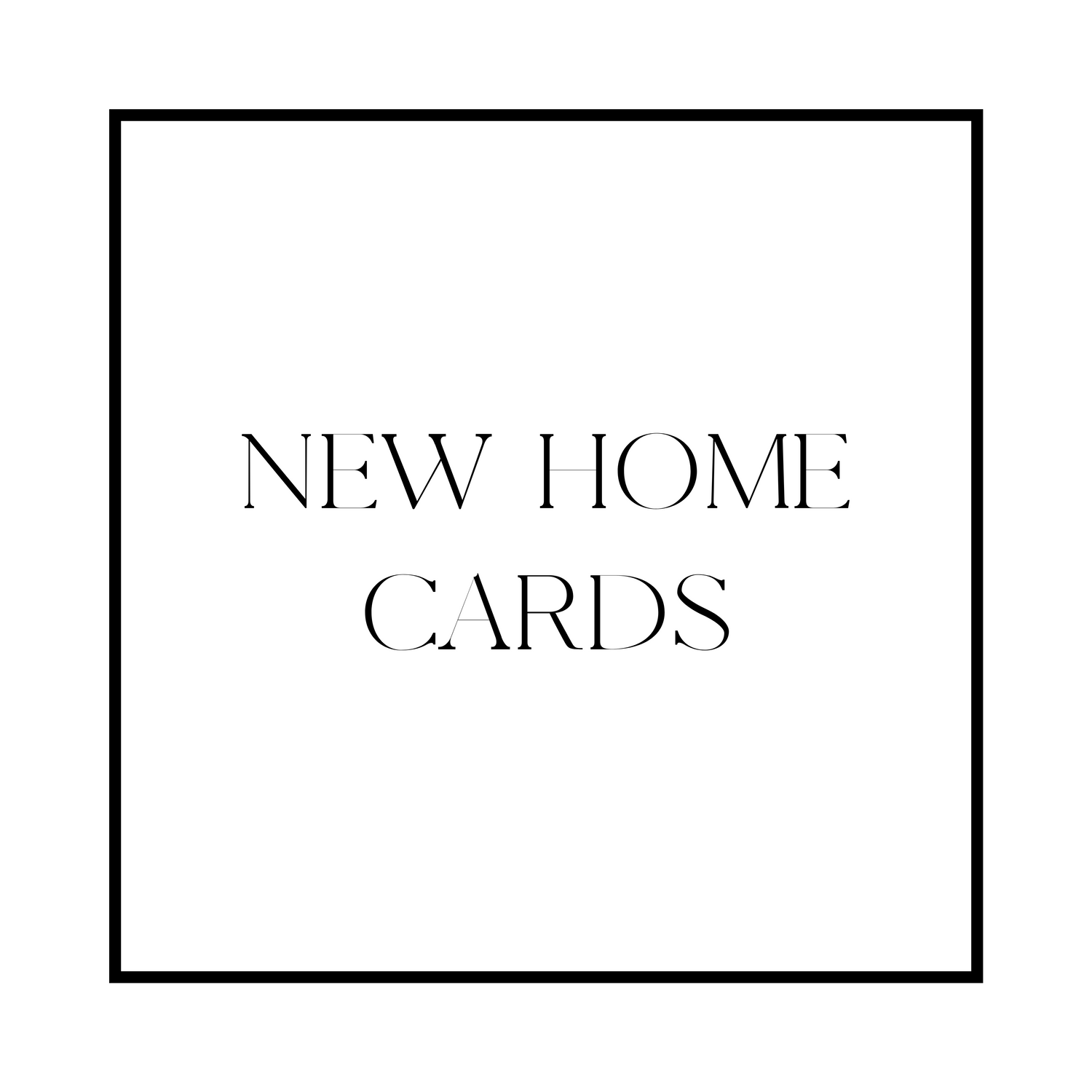NEW HOME