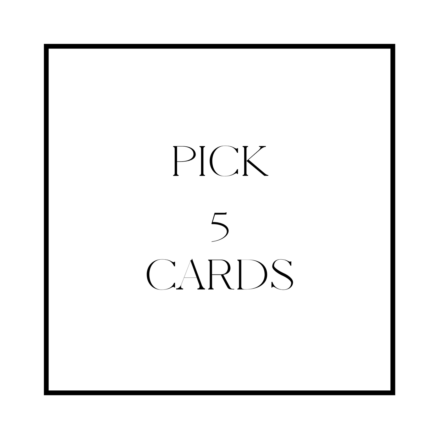 PICK 5
