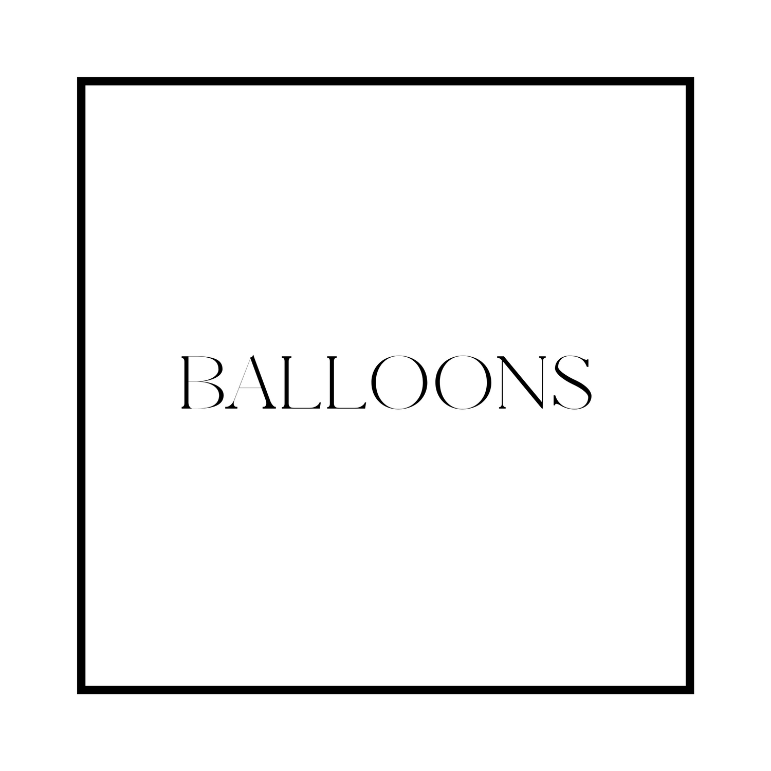 Balloons