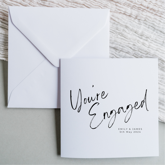 Engagement Cards - You're Engaged
