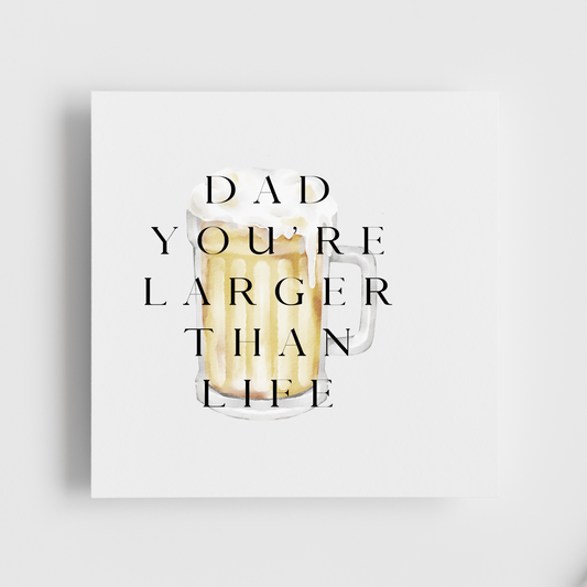 Happy Birthday - Dad - Larger