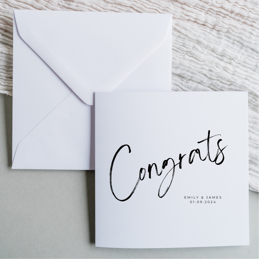 Engagement Cards - Congrats