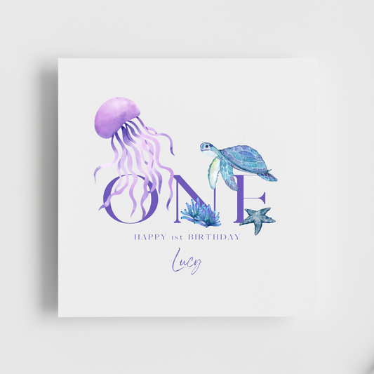 BIRTHDAY - UNDER THE SEA