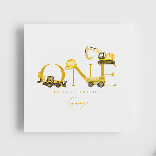BIRTHDAY - CONSTRUCTION