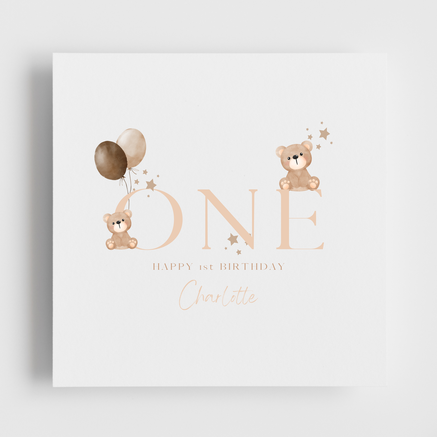 BIRTHDAY - TEDDY BEAR
