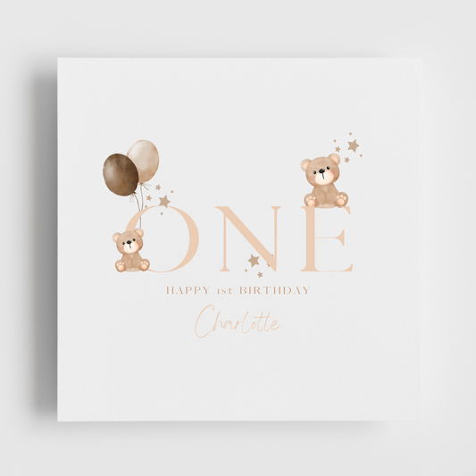 BIRTHDAY - TEDDY BEAR