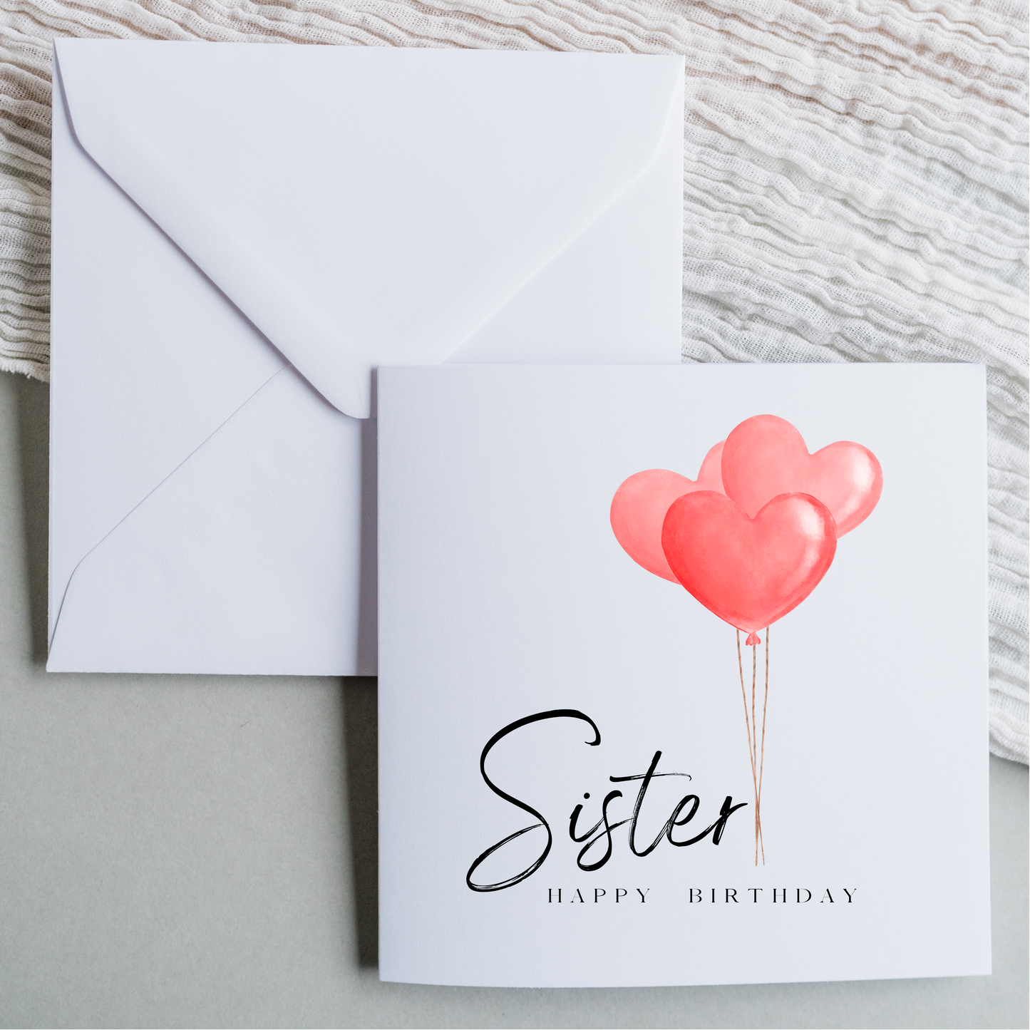 Happy Birthday - Sister Balloons
