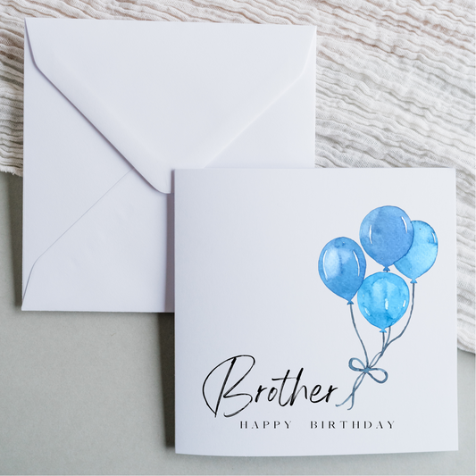Happy Birthday - Brother Balloons