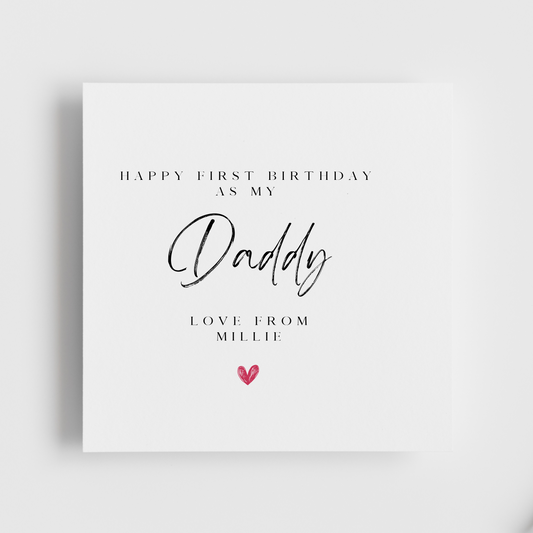 Happy Birthday - 1st as a Dad