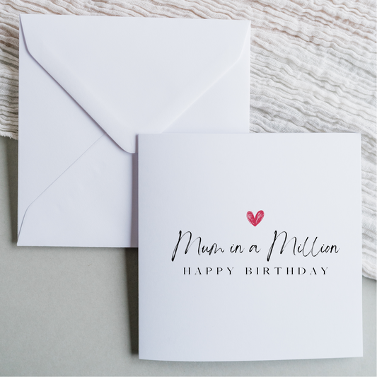 Happy Birthday - Mum in a million