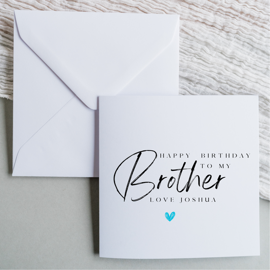 Happy Birthday - Brother from