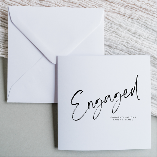 Engagement Cards - Engaged