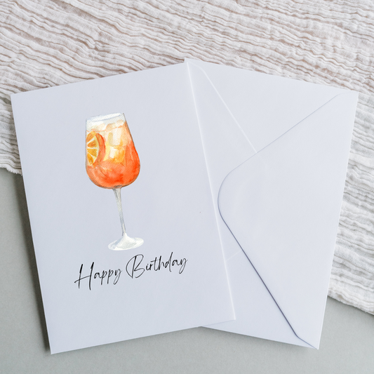 Happy Birthday - Aperol Sprits