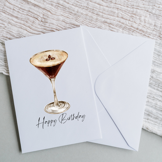 Happy Birthday - Espresso Martini