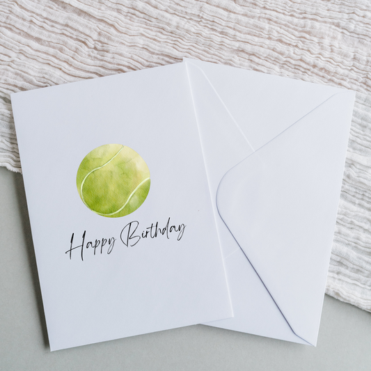 Happy Birthday - Tennis Ball