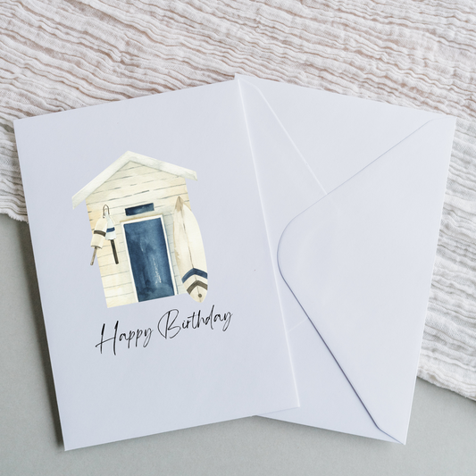 Happy Birthday - Beach Hut