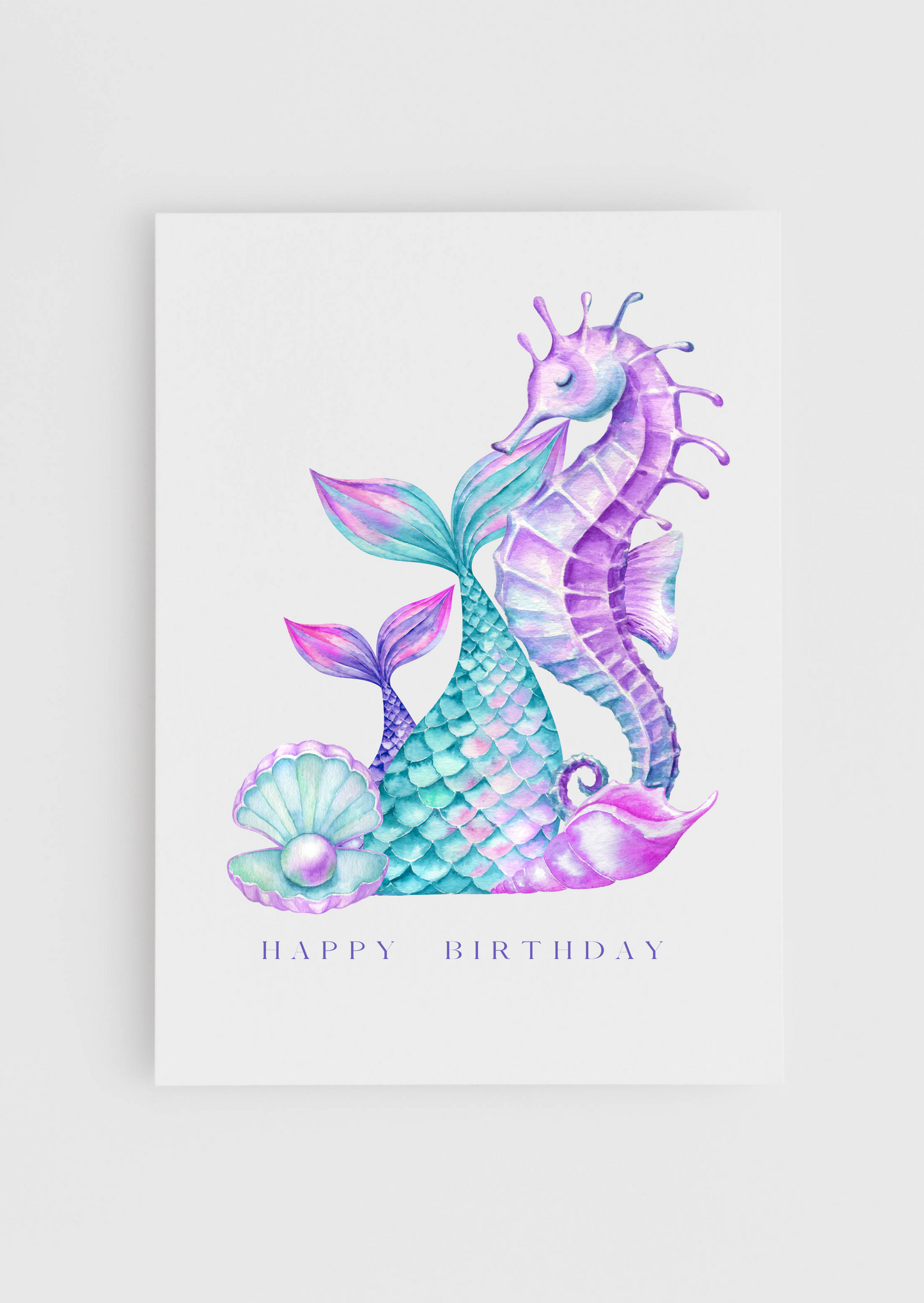 Birthday - Mermaids A6
