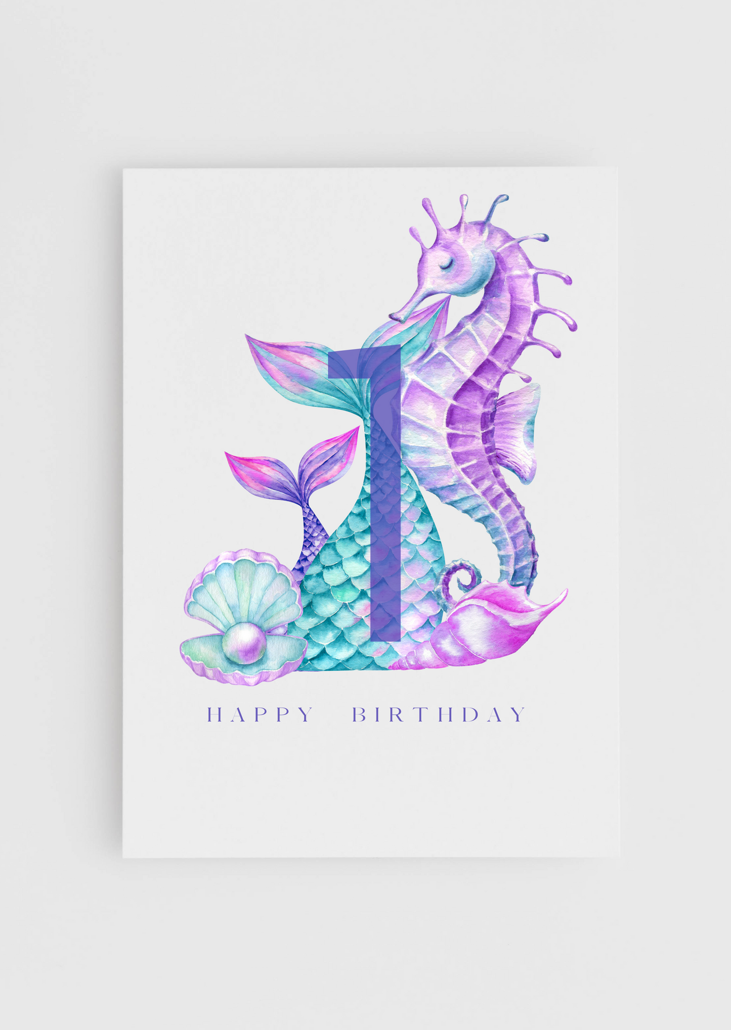 Birthday - Mermaids A6