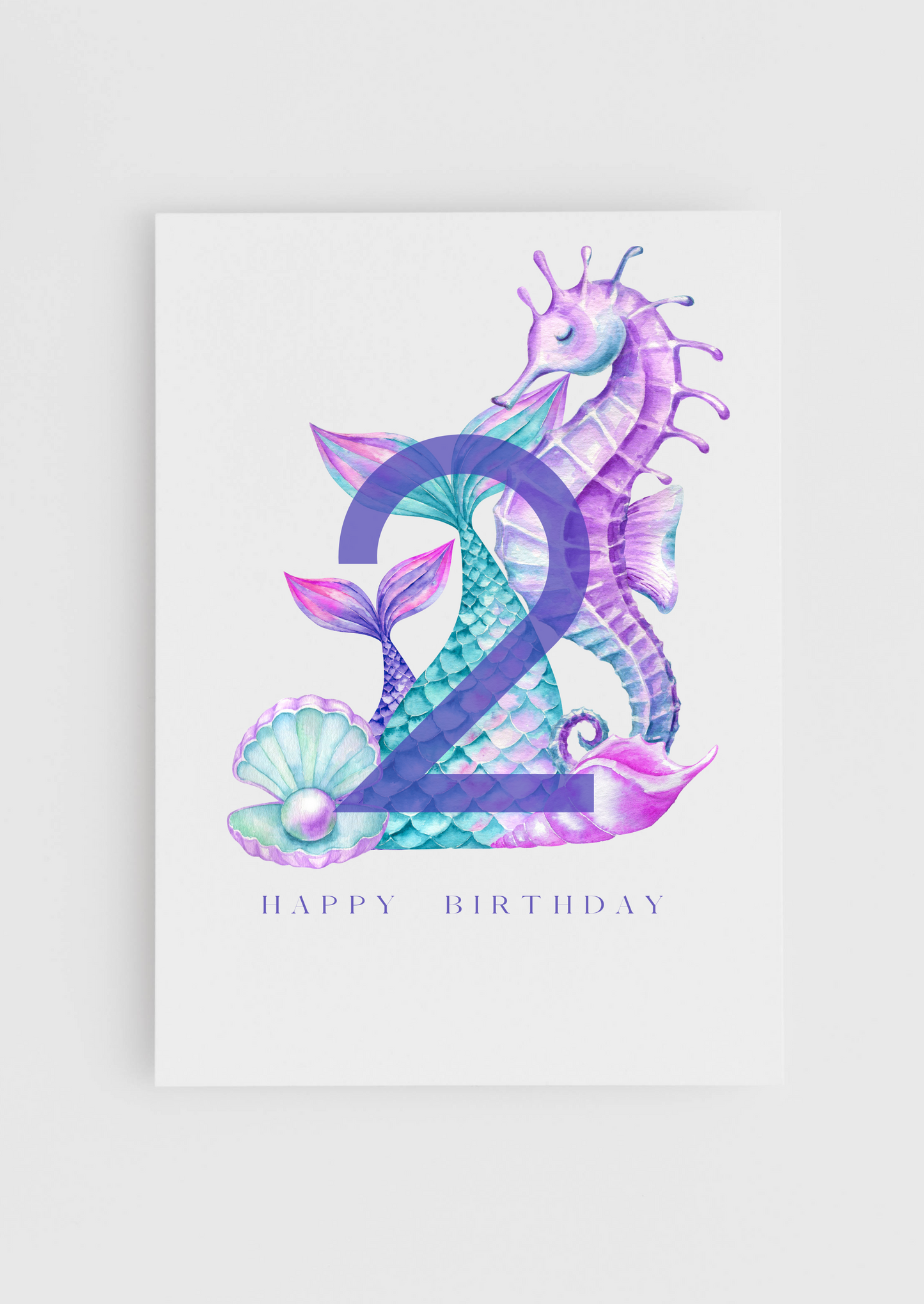 Birthday - Mermaids A6