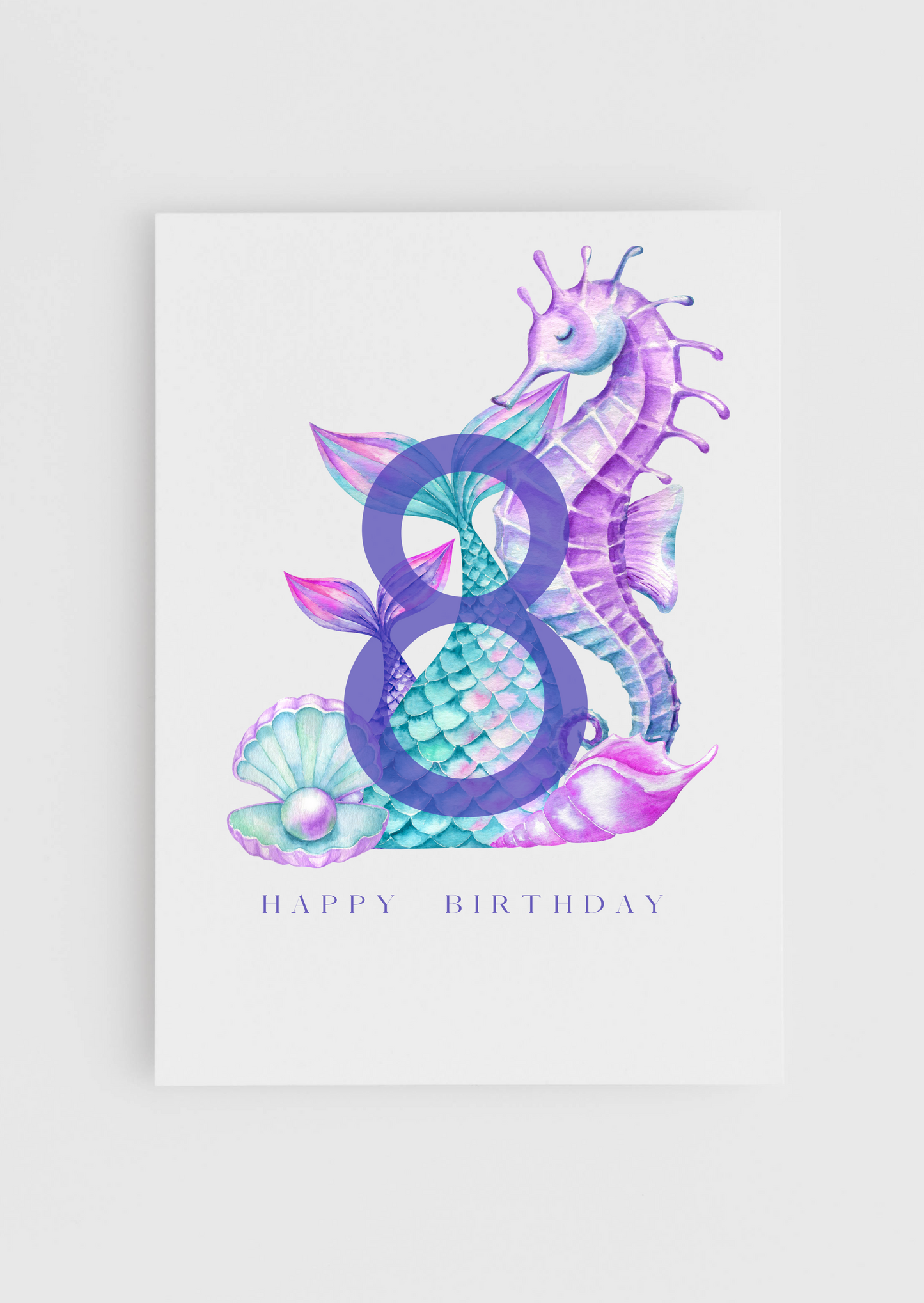 Birthday - Mermaids A6