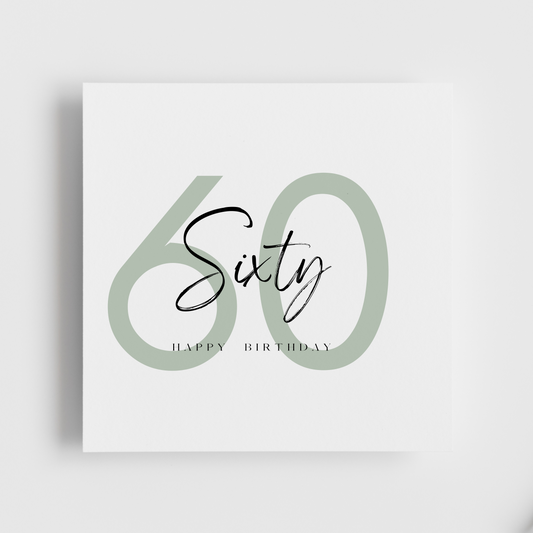 60th Birthday