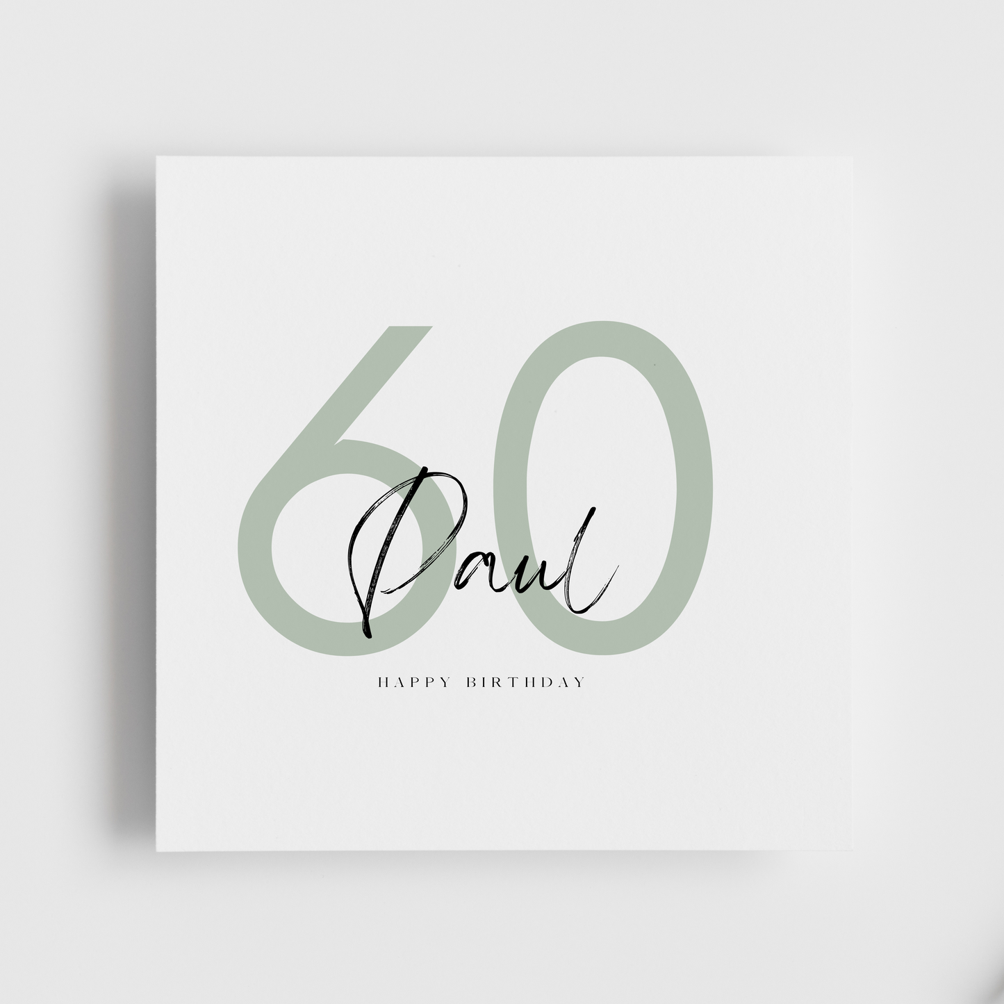 60th Birthday - Personalised